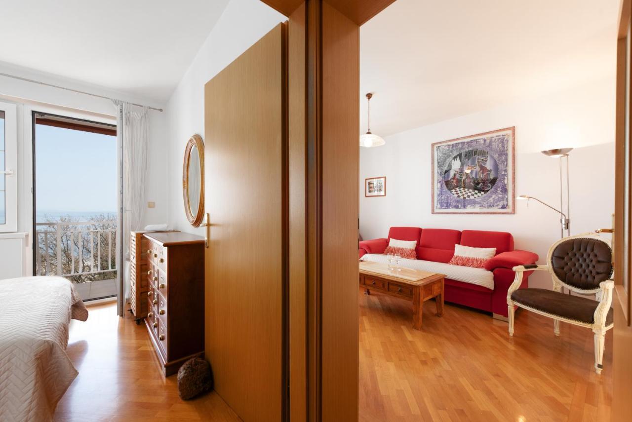 Cozy Apartment Bosnjak Near Opatija, With Sea View Terrace, Air Condition, Free Private Parking Ičići Esterno foto