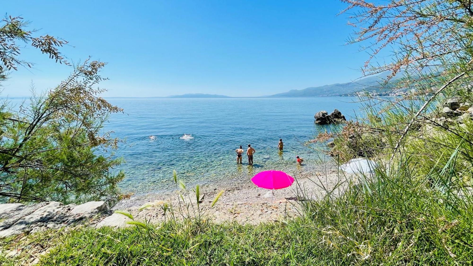 Cozy Apartment Bosnjak Near Opatija, With Sea View Terrace, Air Condition, Free Private Parking Ičići Esterno foto